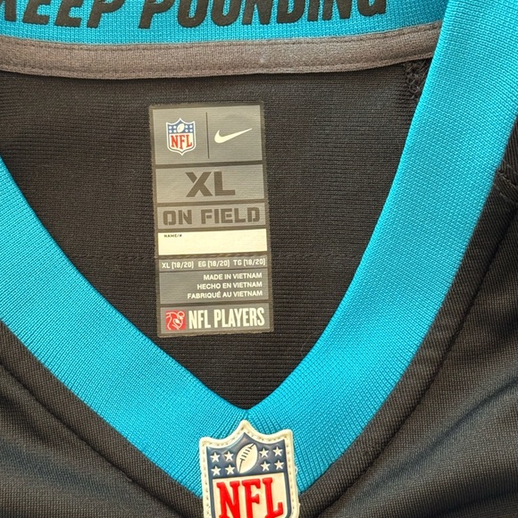 Nike Carolina Panthers Christian McCaffrey NFL Jersey - Picture 4 of 5